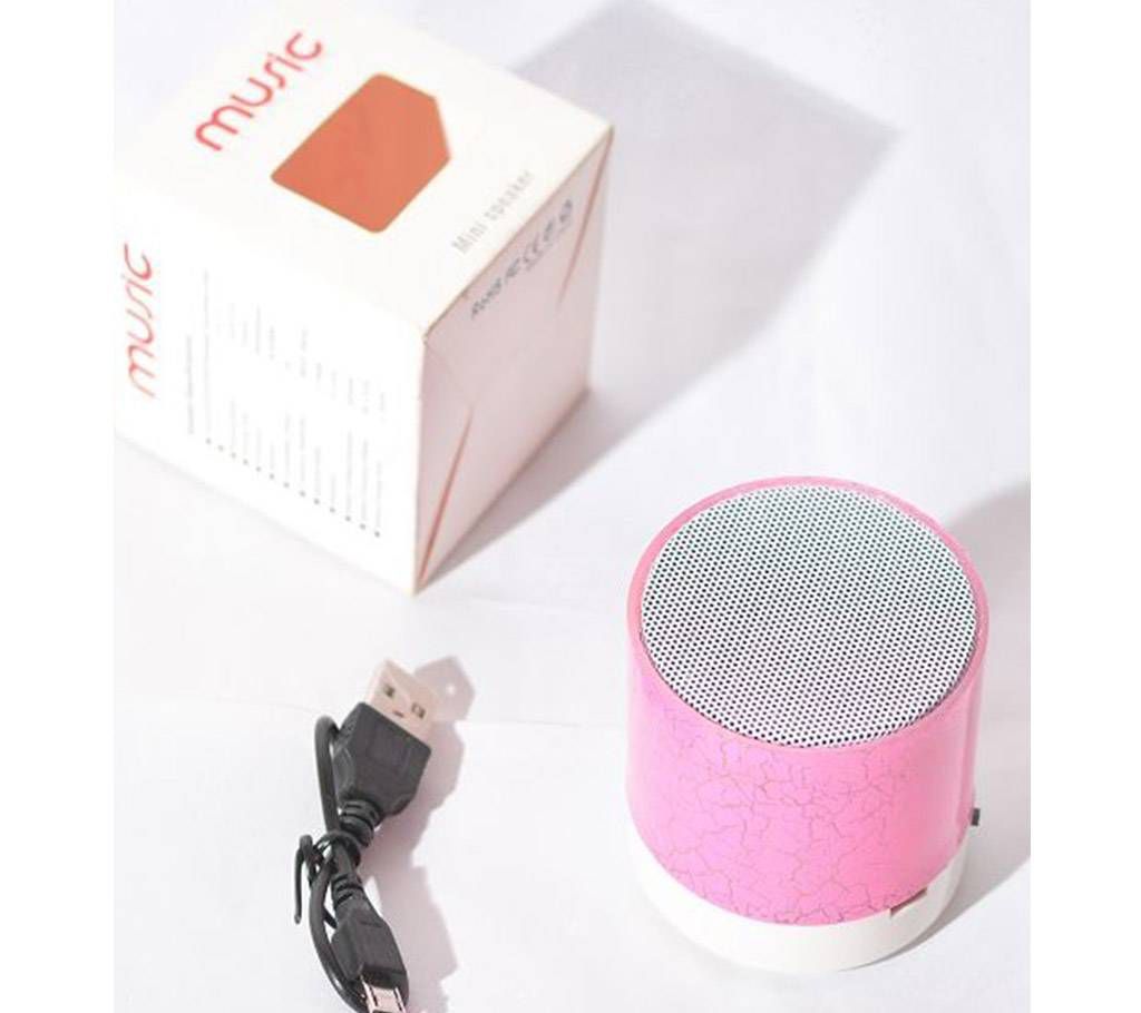 Mini Bluetooth Lighting Dancing Speaker-Pink
