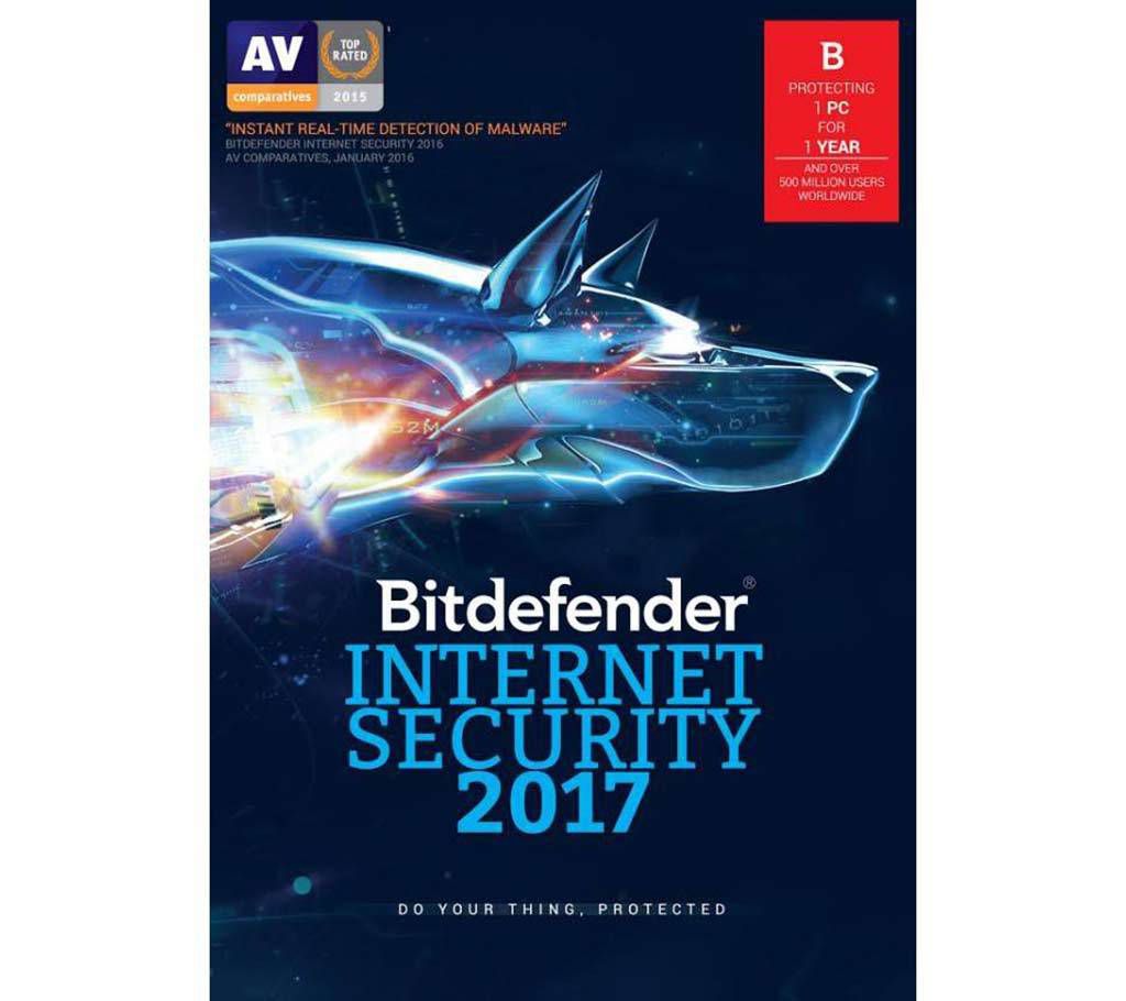 Bitdefender Internet Security 2017 -1 user