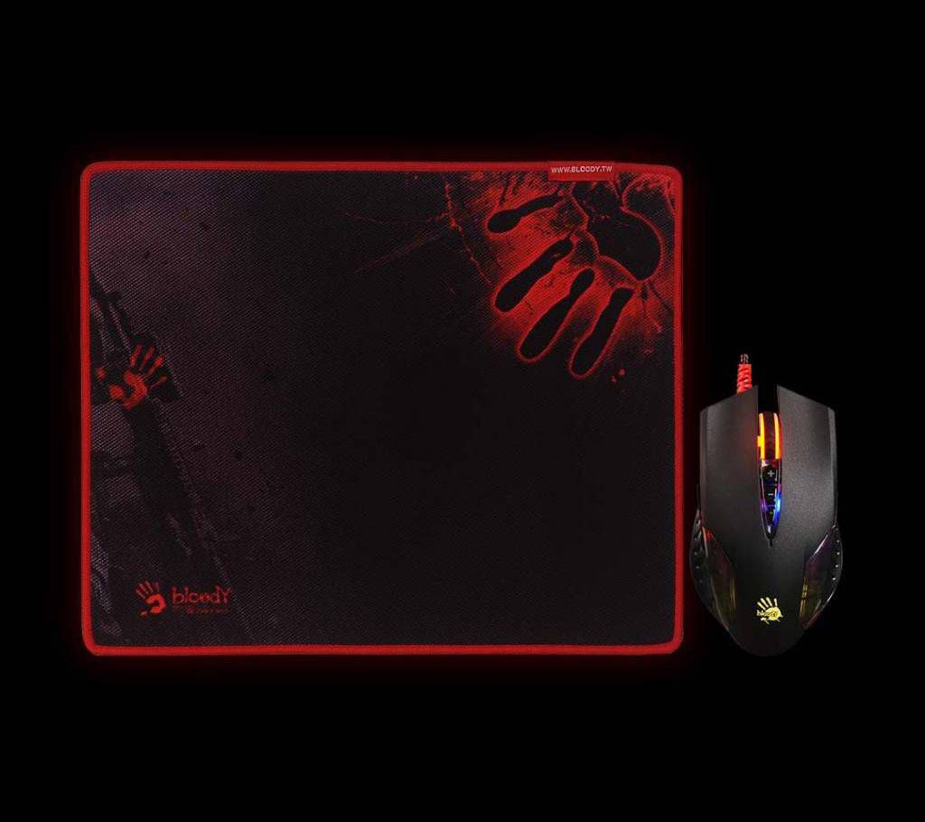 A4Tech Bloody Q5081S Gaming Mouse & PAD