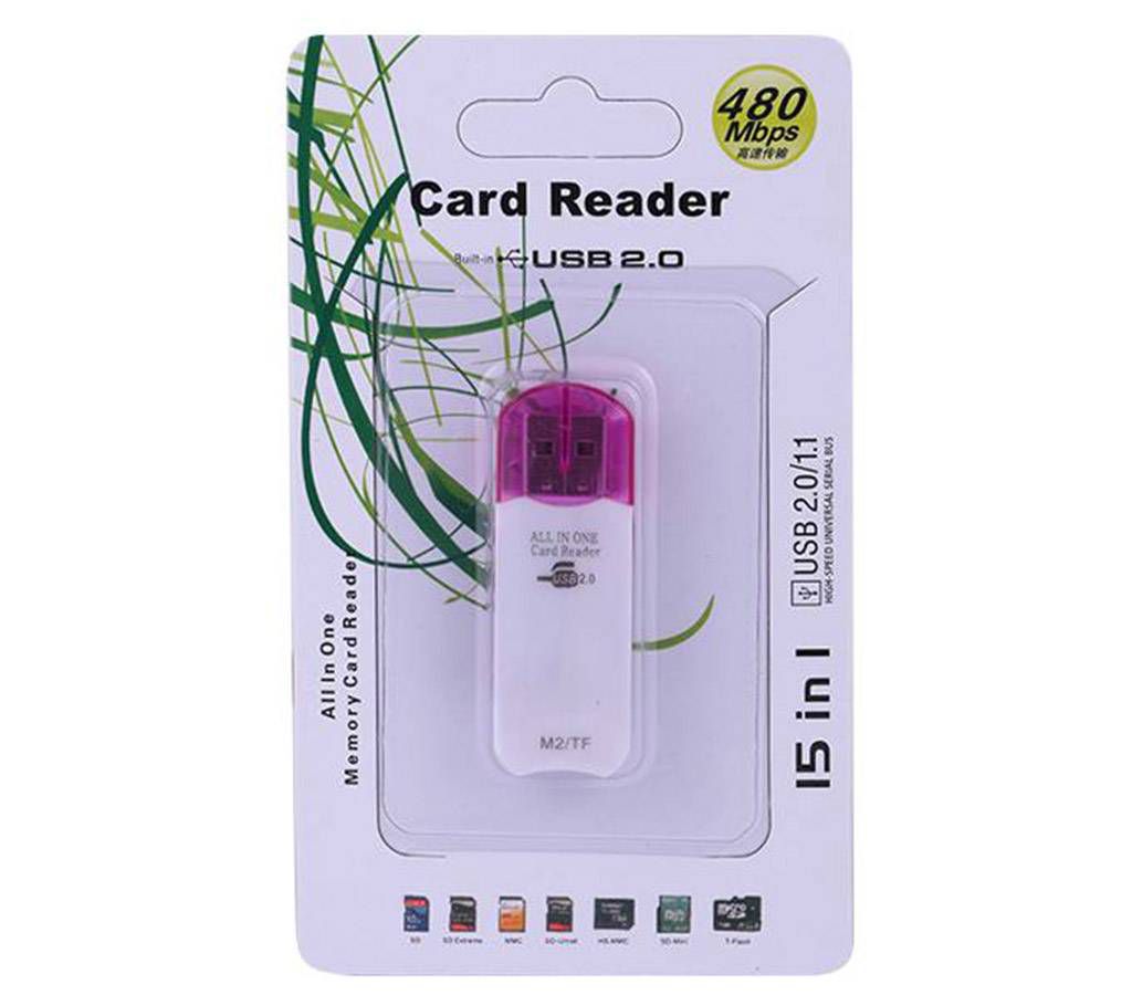 USB 2.0 Memory Card Reader