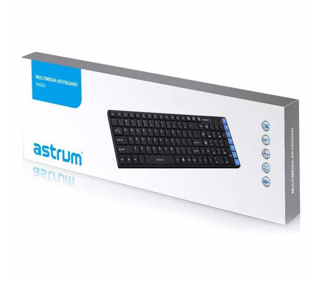 Astrum Choco Multimedia USB Keyboard -KM200 