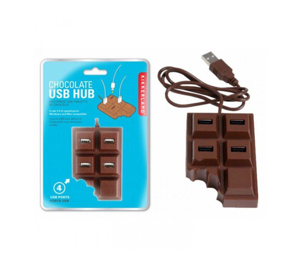 Chocolate shaped USB Hub (4 ports)