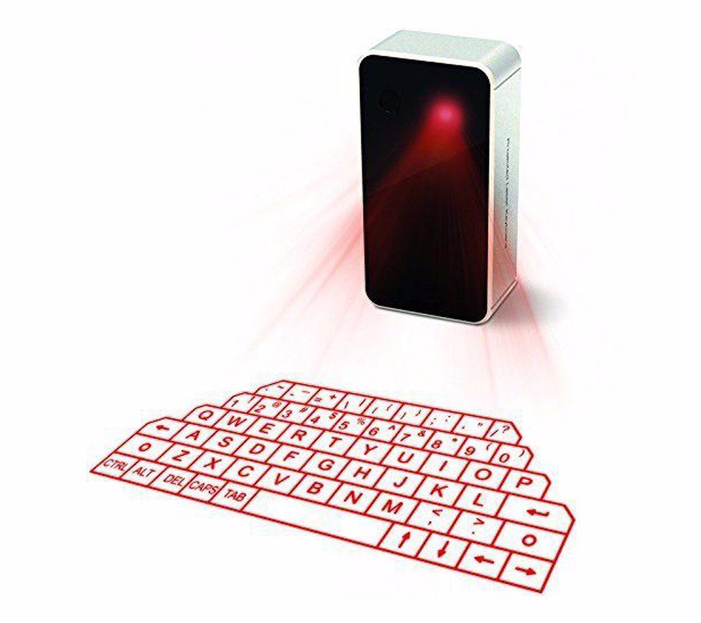 Wireless bluetooth laser Keyboard