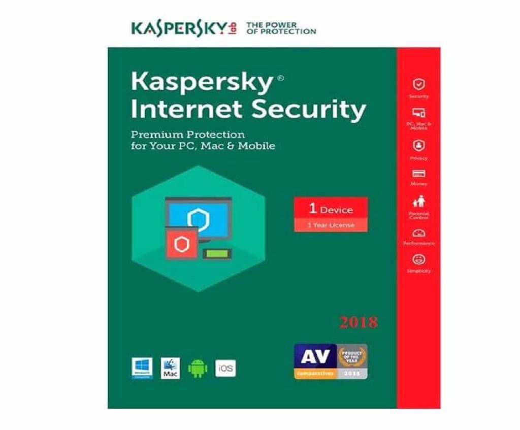Kaspersky Internet Security 2018-1 Pc -