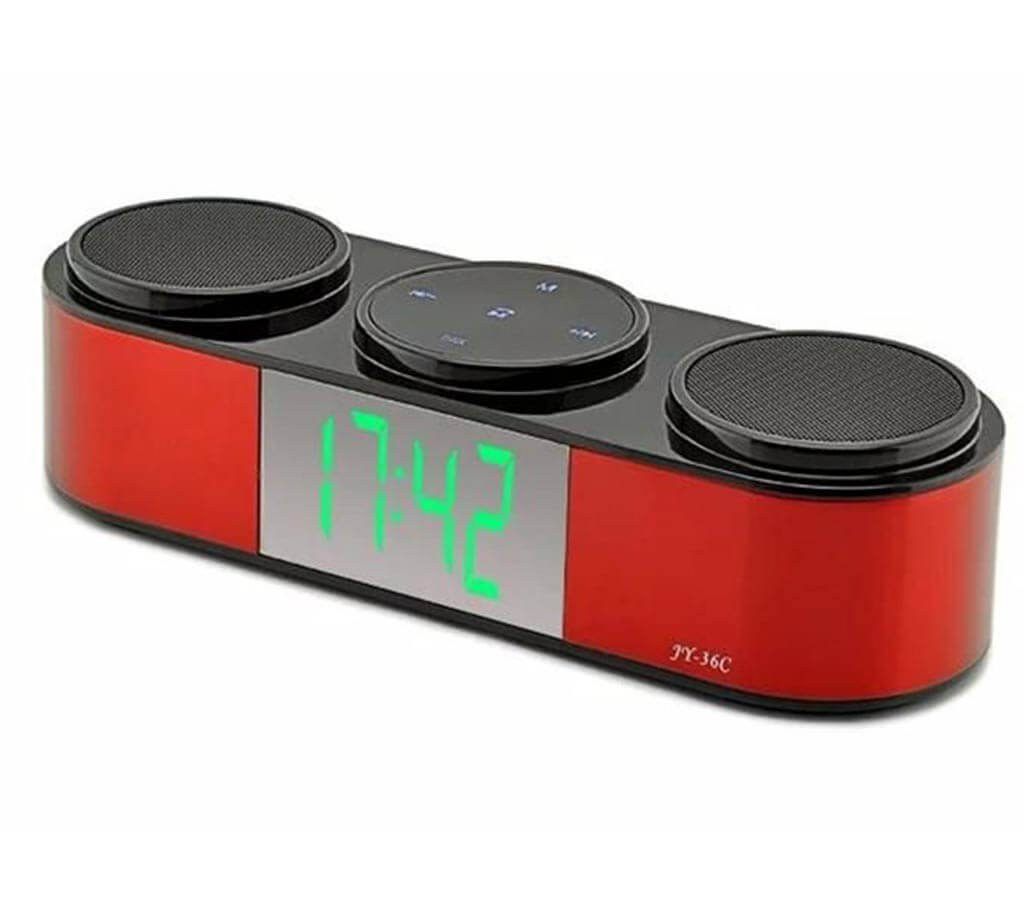 JY-36C Bluetooth Speaker with Clock