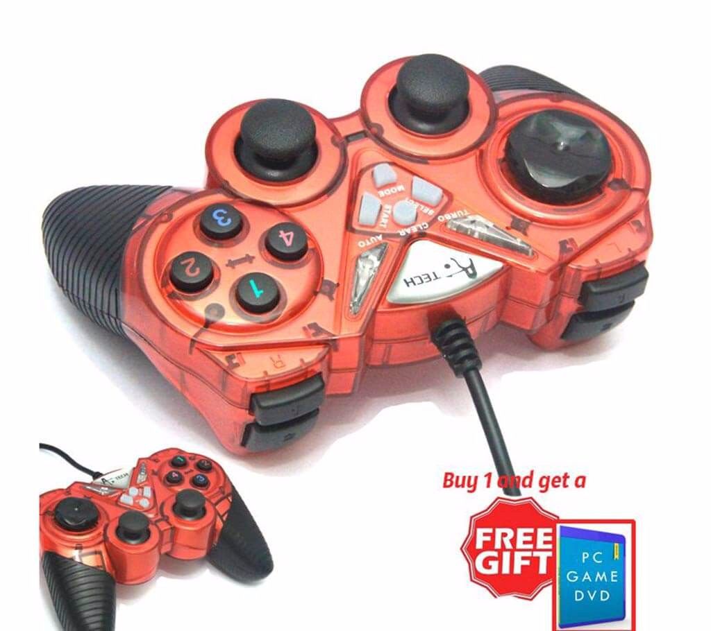 USB Game Pad With Vibration Control