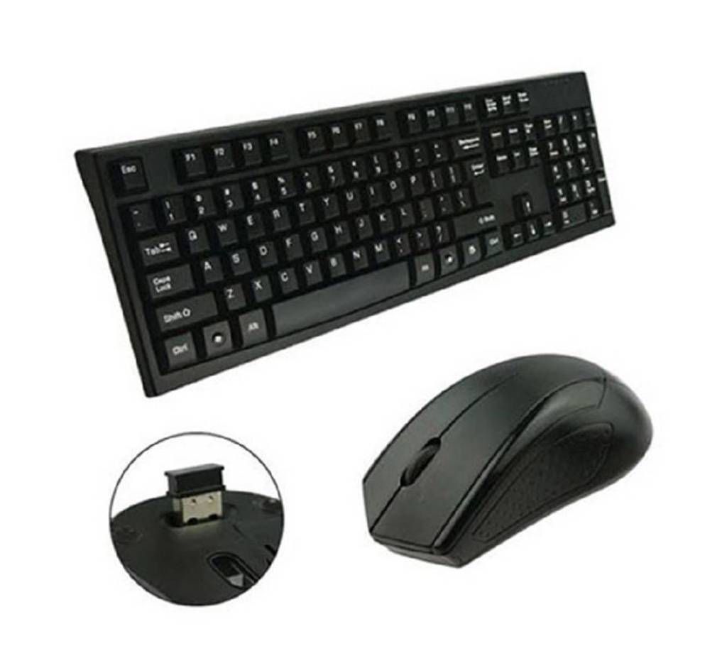 X-TREME Black 2.4G Wireless Keyboard & Mouse Combo