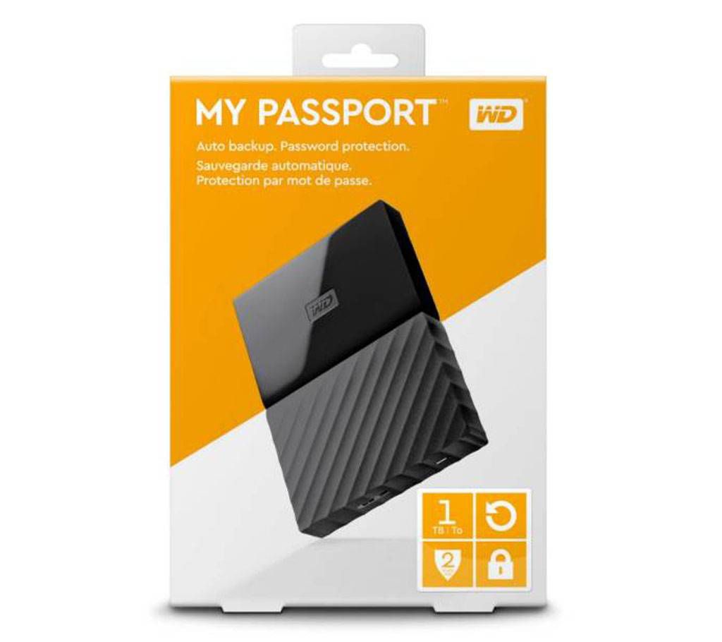 My Passport Portable Hard Disk - 1TB