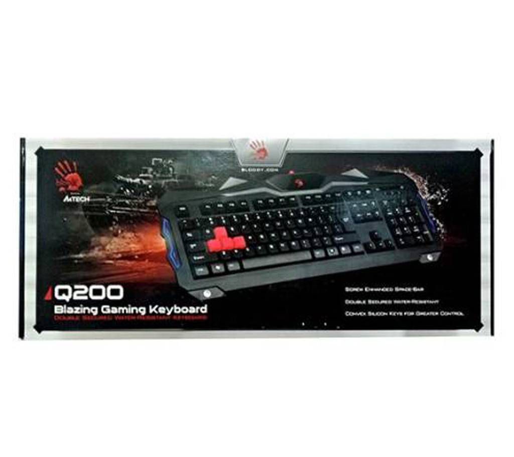A4 Tech Bloody Q200 Blazing Gaming Keyboard