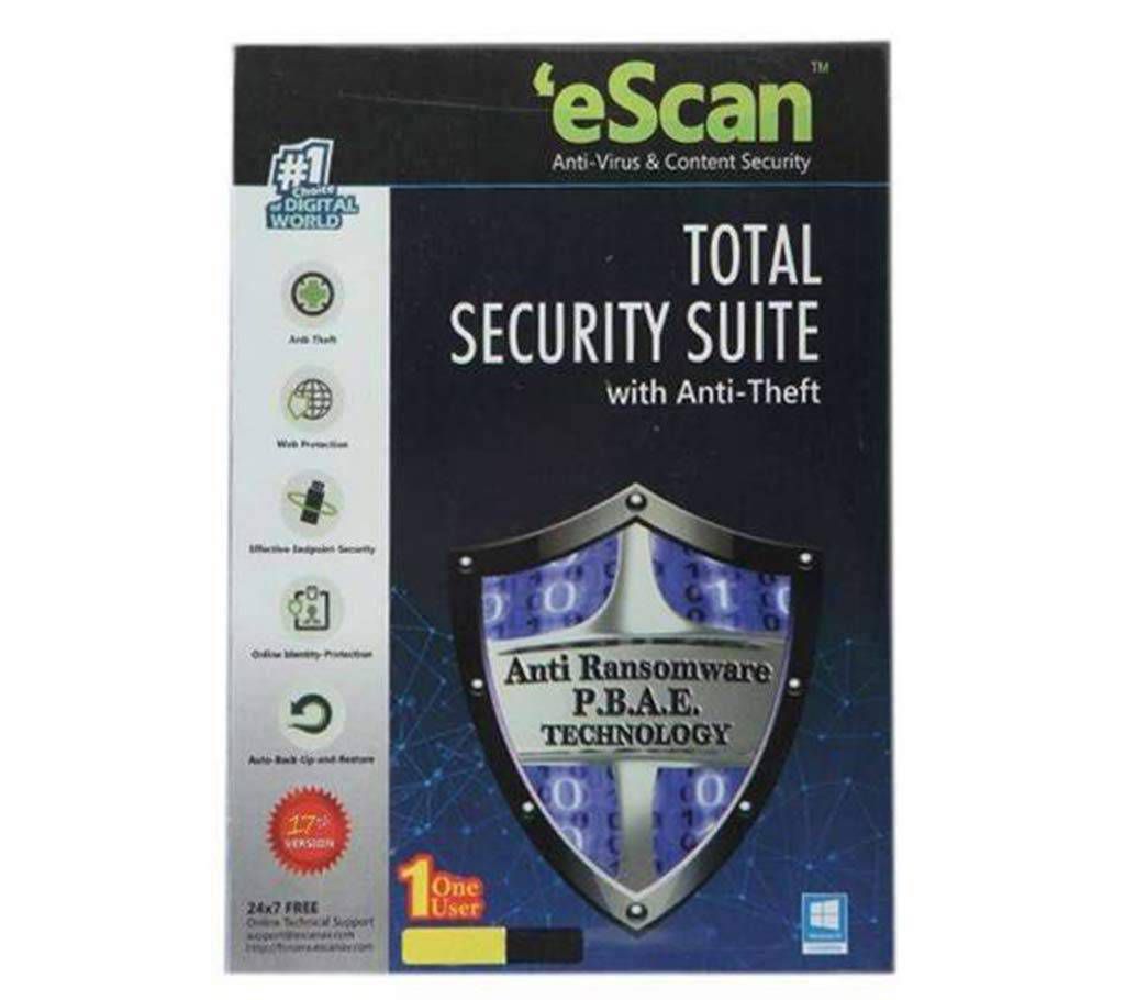 eScan Anti-Virus - 3 User