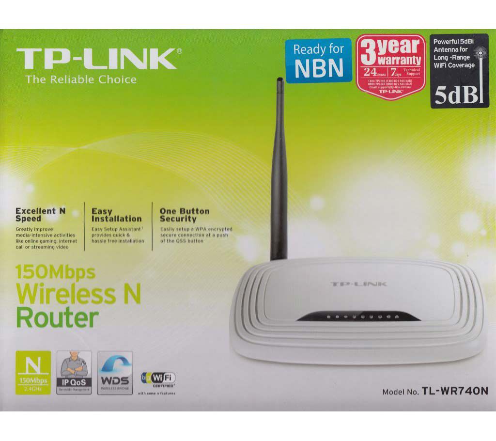 TP Link TL WR 740N Wireless N Router