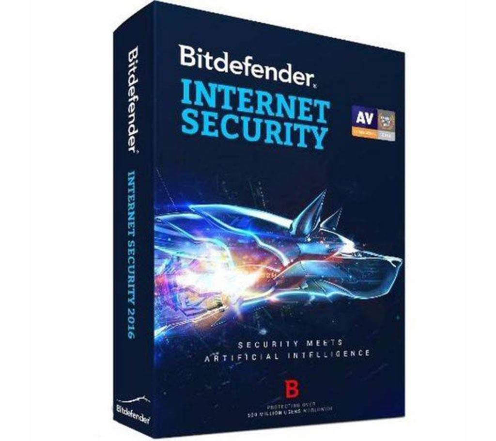 Bitdefender Internet Security 2017 (1 user 1year)
