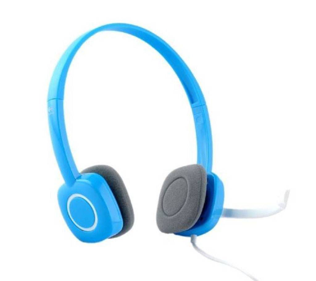 Logitech H150 Headphone - Blue and White