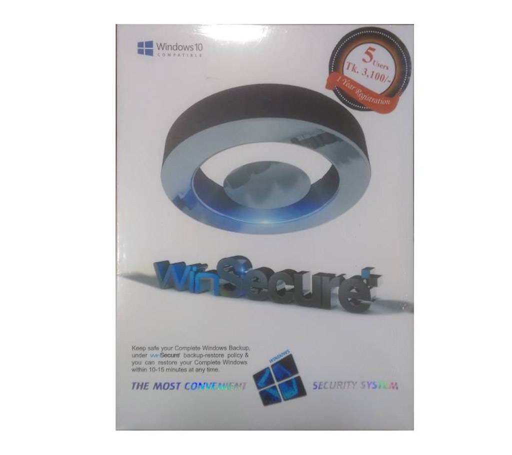 WinSecure For 5 Pc
