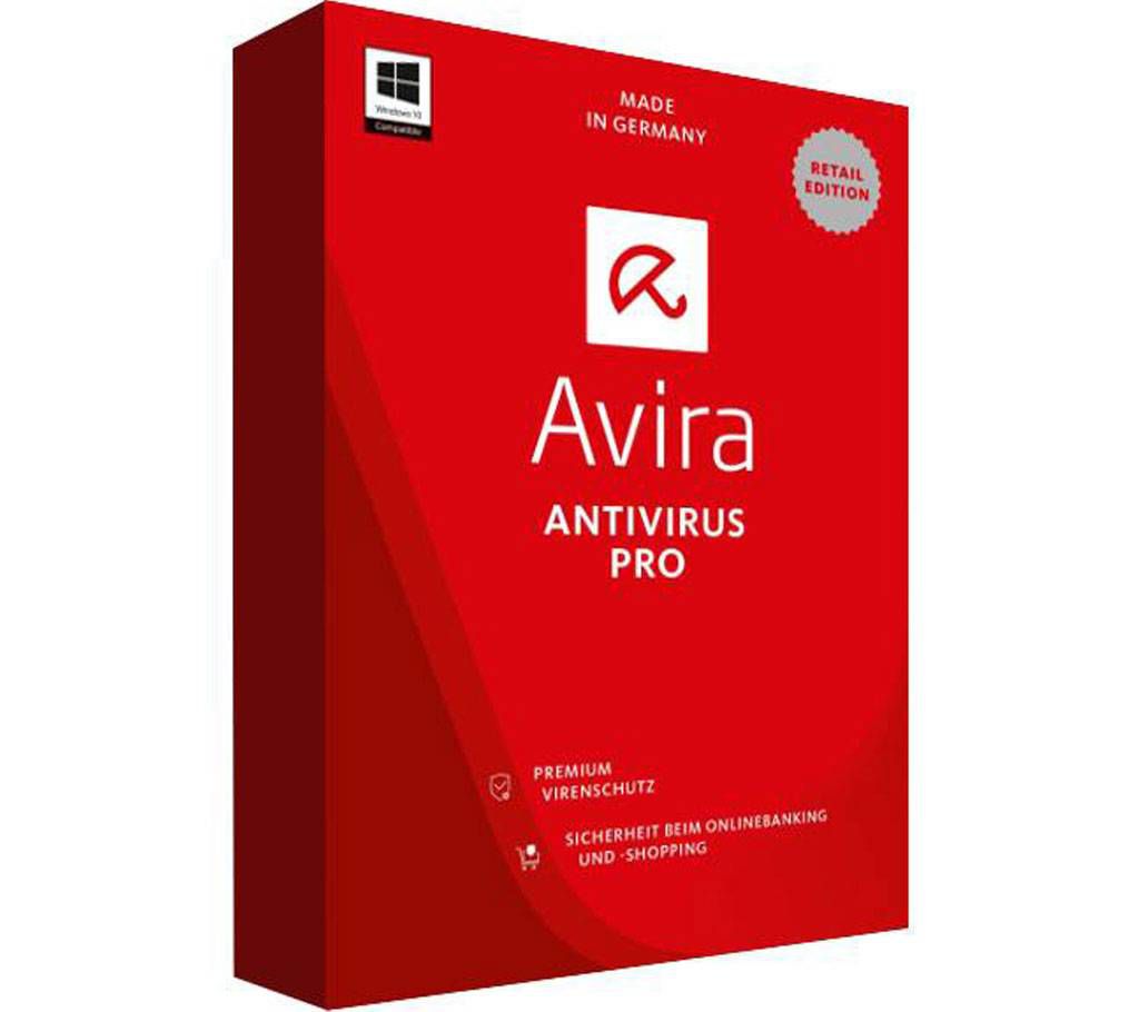 Avira Antivirus Pro 1 pc 1 Year