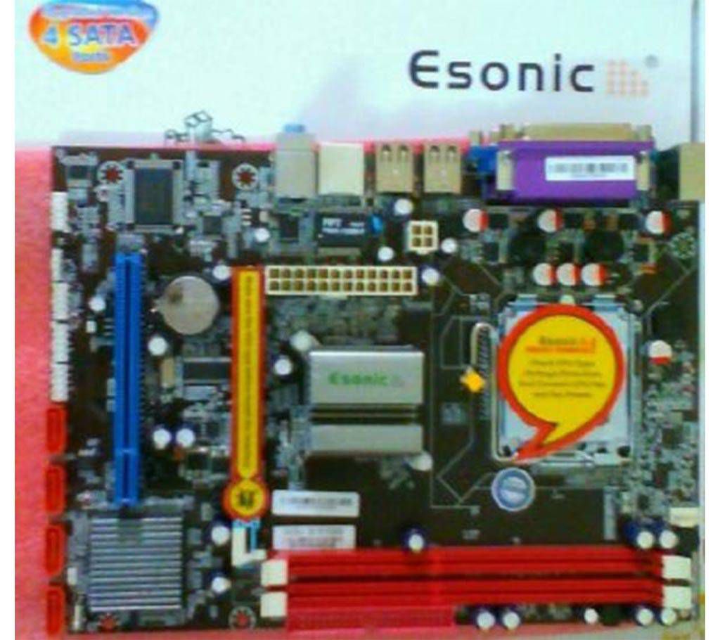 Esonic g 41 cdl.processor dual core motherboard 