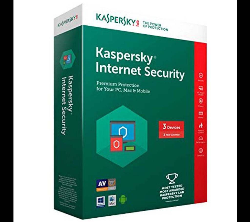 Kaspersky Internet Security-2018 3PCs
