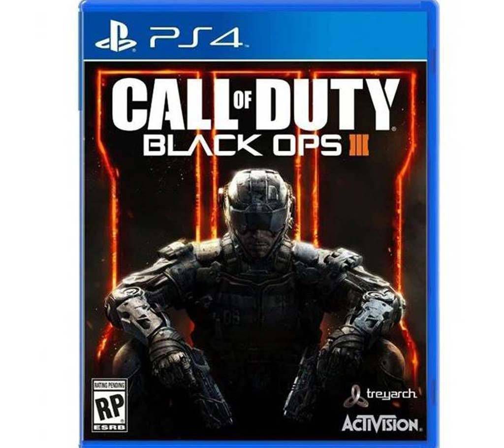 Call of Duty: Black Ops III Gaming CD for Play Station 4 (PS4)