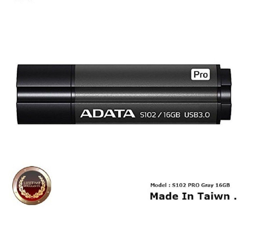 ADATA S 102 PRO Gray 16GB pen drive