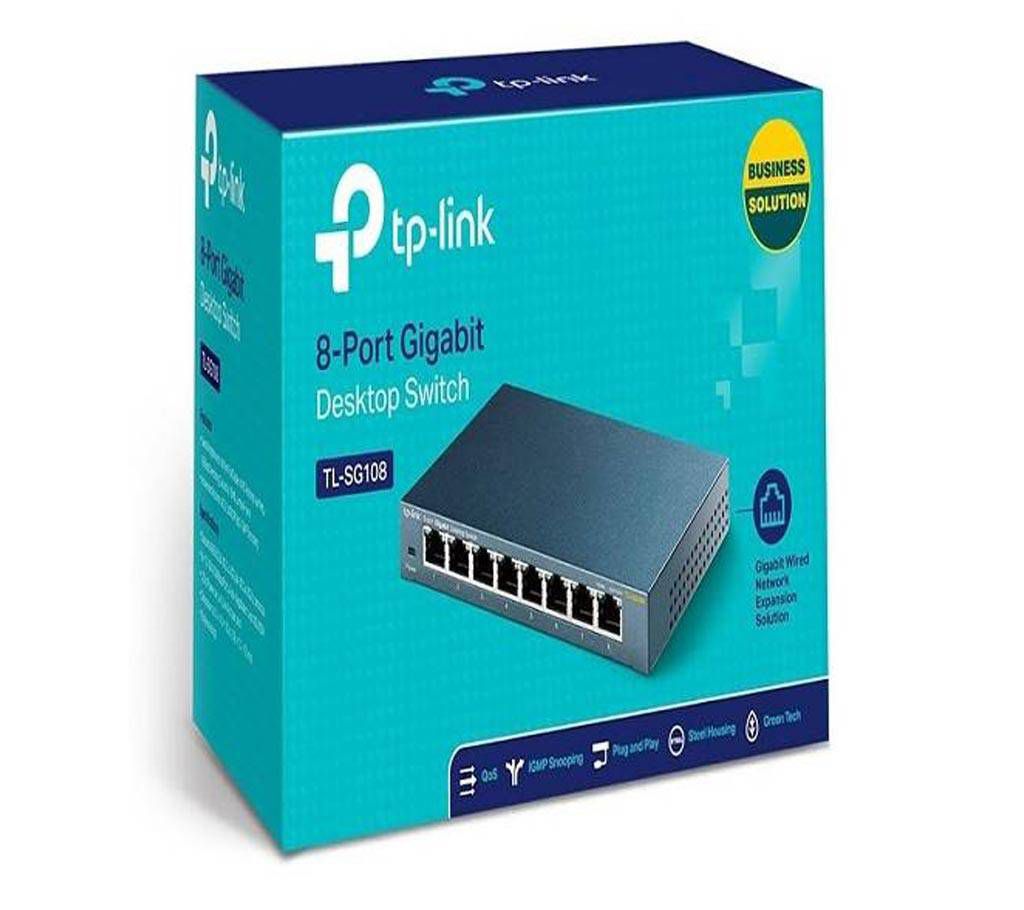 TP-Link 8 Port Fast Ethernet Switch (TL-SF1008D)