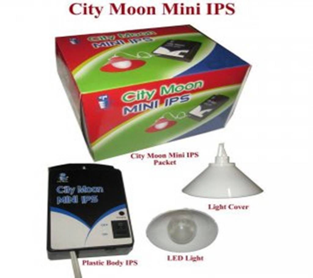 City Moon 3 Hours Backup 5W Mini IPS