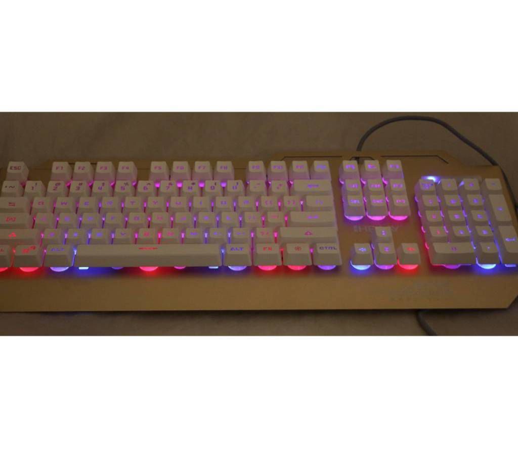 Metallic Armord Mechanical Gaming Keyboard
