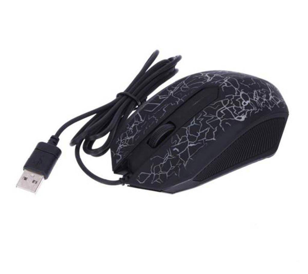 Multi Colors LED USB Wired 3D Gaming Mouse