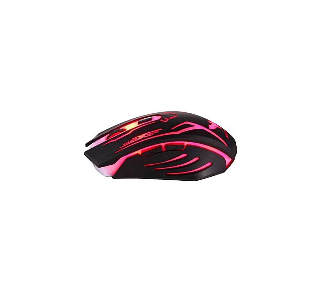 Havit HV-MS801 USB Gaming Optical Mouse - Black and Pink