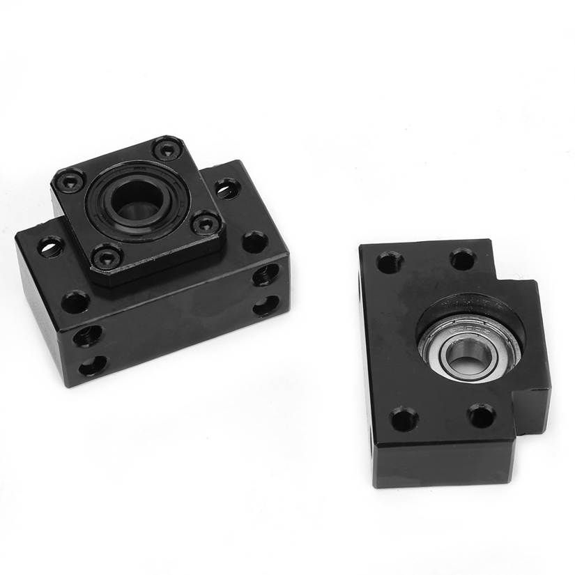 250MM SFU1605 Ball Screw 250mm & Nut BK/BF12 Support 6.35*10mm Coupling SG
