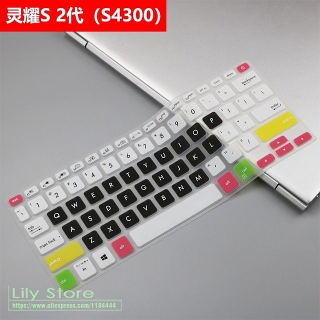 Laptop Silicone Keyboard Protector Cover Skin For ASUS Vivobook S14 S430FA S430 S430UN S430FN S430F S430U  14 Inch