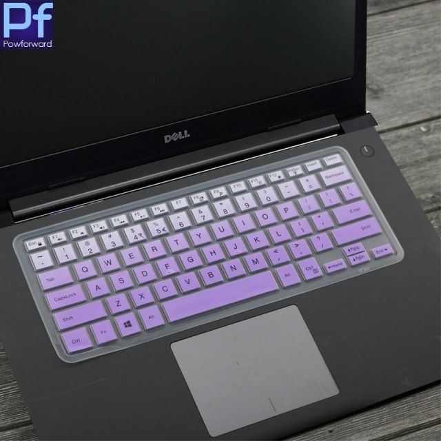 Silicone keyboard cover skin For DELL XPS 15 XPS15-9550 9560 9570 15MF Pro 5578 7558 7568 7569 7572 15W/WR Vostro 15 5568 7568