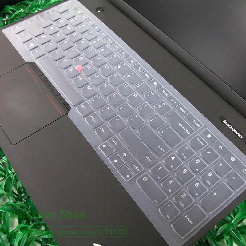 Silicone Keyboard Cover for Lenovo Thinkpad W540 W541 W550 L560 L570 T550 T560 P50 P50s P70 P71| 15.6" E540 E555 E560 E565