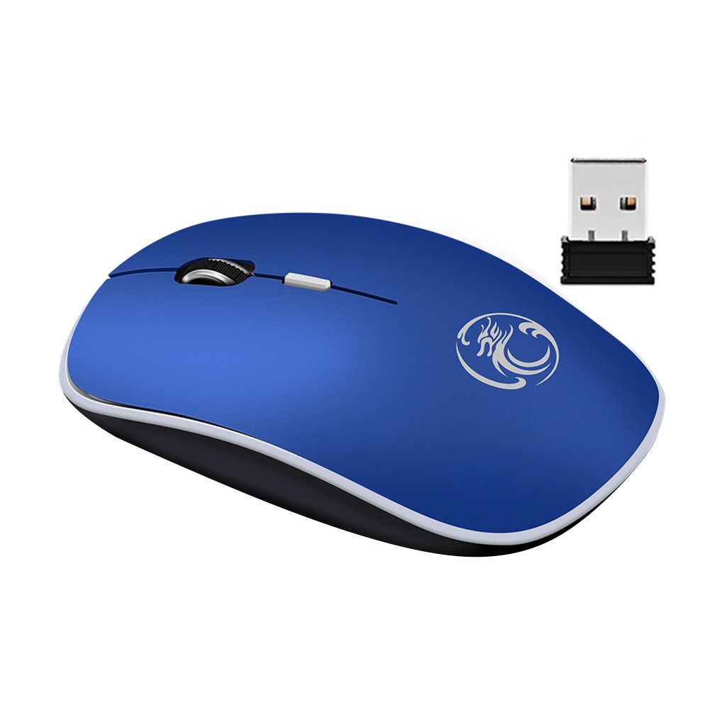 2.4GHz 4 Keys Ergonomic Mute Optical Wireless Gaming Mouse Mice for PC Laptop