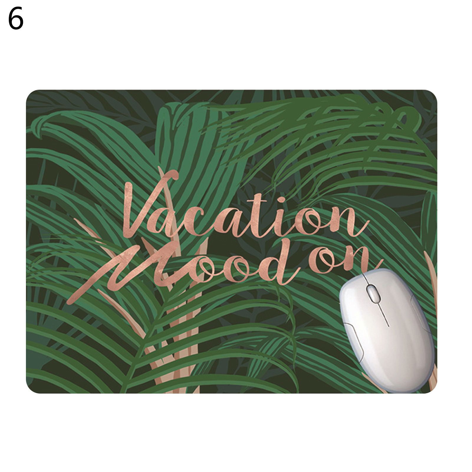 Mouse Mat Foldable Green Desk Keyboard Mouse Mat Wrist Rest