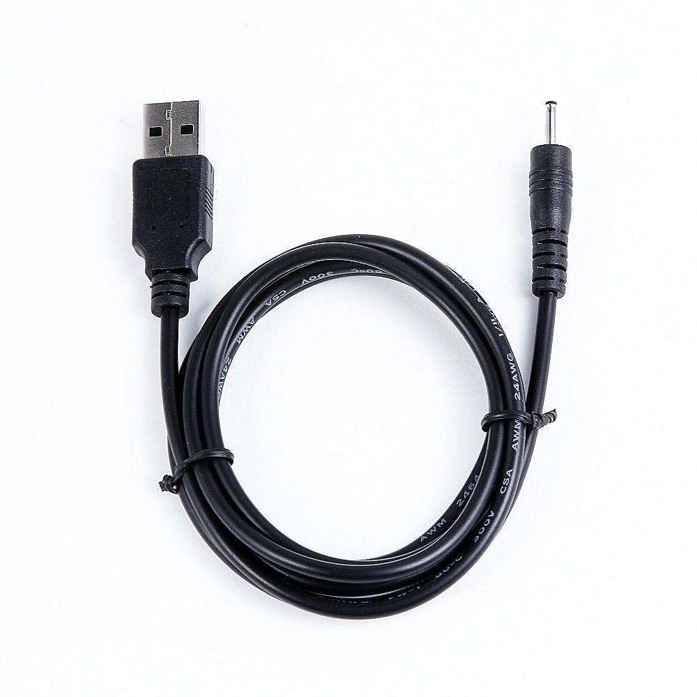 USB DC Power Charging Cable Charger Cord For RCA 7\" RCT6077W22 Android Tab1et PC