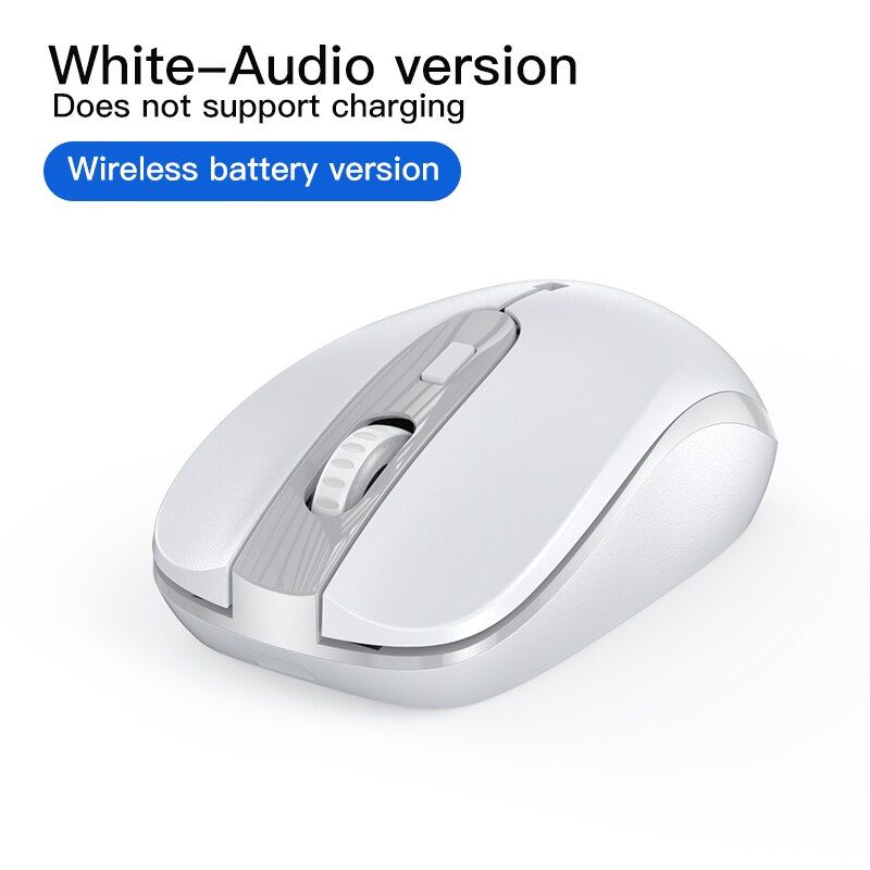 Wireless Optical Mouse Computer Silent Mouse Rechargeable Mute   Mause Ergonomic 2.4Ghz USB Gaming Mice For   Laptop PC