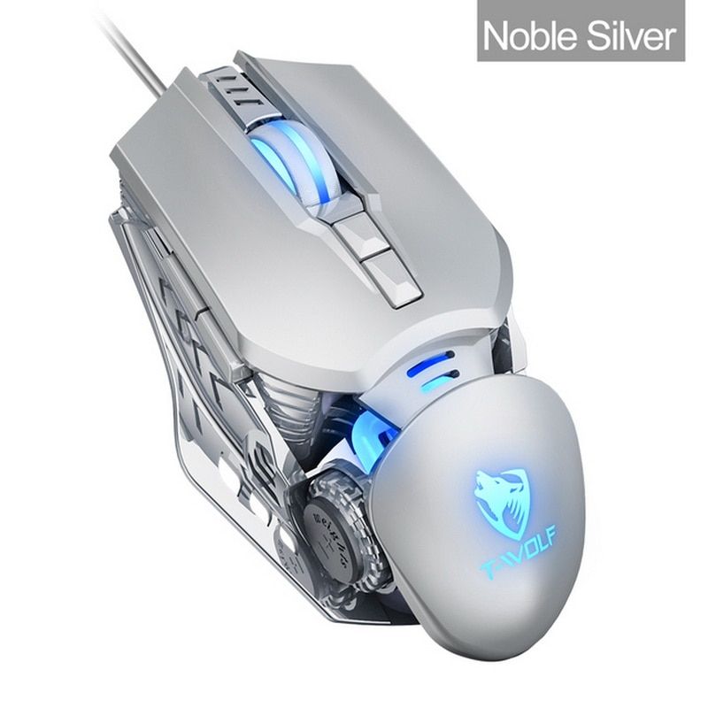 Thunder Wolf T-WOLF G530 Gaming Mouse USB E-sports Chicken Macro Definition Wired Mouse