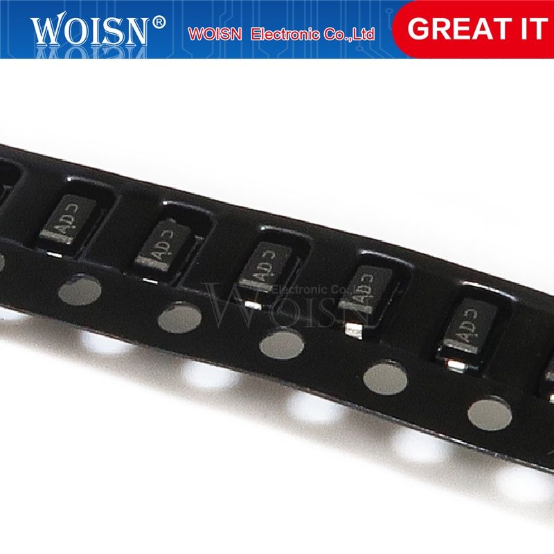 10pcs/lot NSI45020AT1G silk-screen AD SOD-123 NSI45020 AD SOD123 SMD In Stock