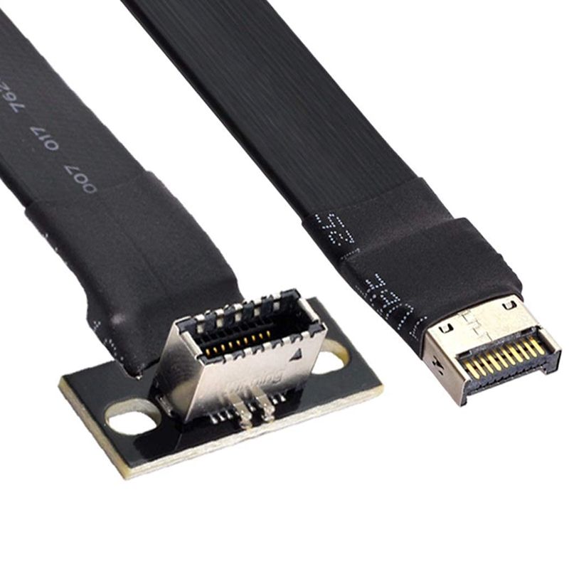 USB 3.1 Male to Female Type-E Motherboard Extension Data Cable 50cm