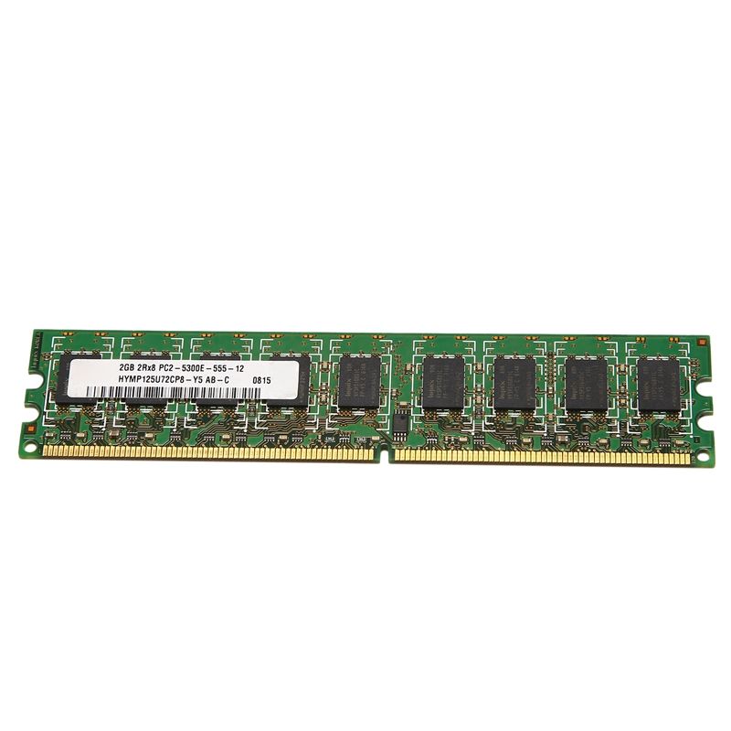 2Gb Ddr2 Ram Memory 667Mhz Pc2 5300 Ecc Dimm 240 Pins for Intel Desktop Ram Memoria