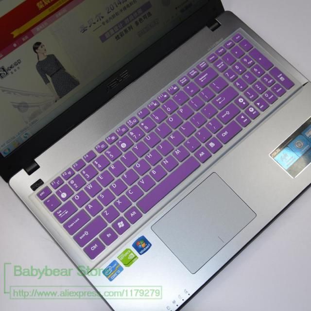 Laptop Silicone Keyboard Protector Cover Skin For Asus X501U X502U X502C X550C X550Dp X551 X552E X552V X56C X503M X555 X555Ld