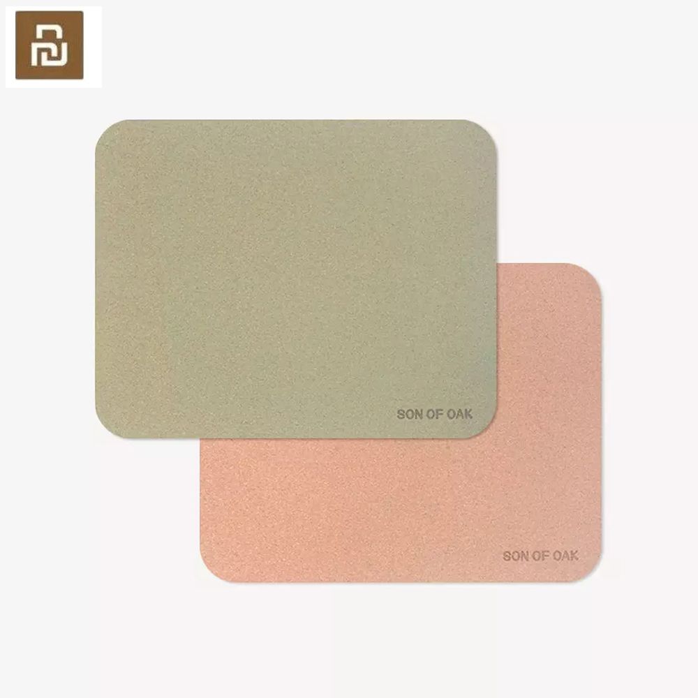 Xiaomi Youpin Son Of Oak Natural Cork Mouse Pad Keyboard Pad Waterproof And Non-Slip Rubber Pad Portable Mouse Mat Office Computer Mat