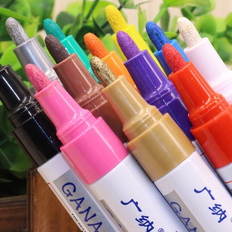 MA Paint Pen Touch Up Pen White Diy Album Graffiti Pen White Marker Pen