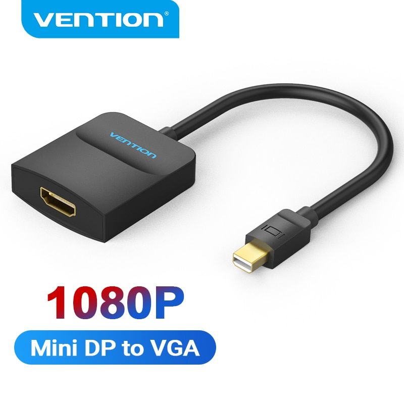 Vention Mini DisplayPort to HDMI Adapter 1080P60Hz Thunderbolt to HDMI Converter Cable for MacBook Air Pro iMAC Mini DP to HDMI
