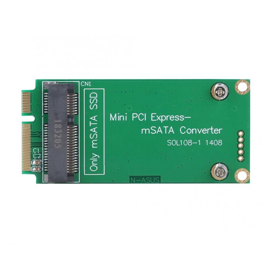 MSATA SSD to SATA Mini pcie-ssd Elevator Card Adapter Converter for Laptop ASUS