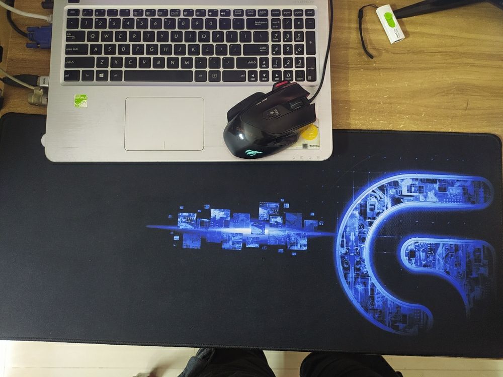 Logi Tech Extended Gaming Mouse Pad - (70*30cm)