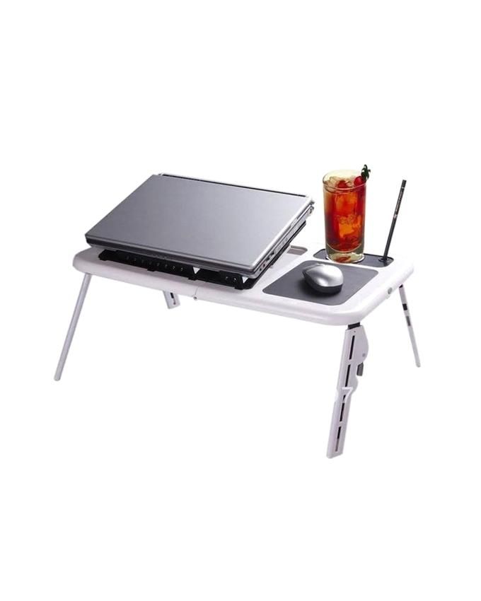 Laptop Table - White