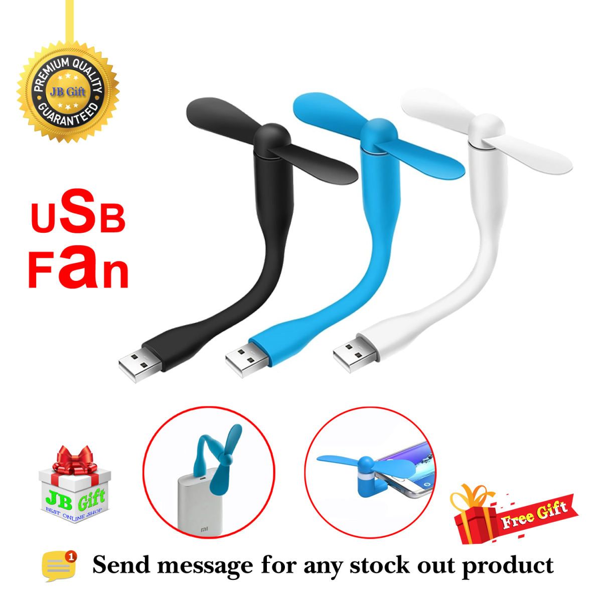 Mini Portable USB Fan