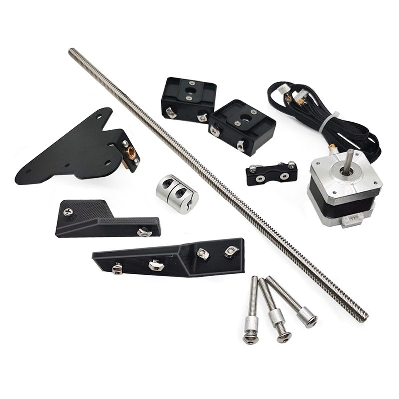 JAERBEE Suitable for Ender3/3S Upgrade Dual Screw Kit, Dual Z-Axis Screw Module Kit