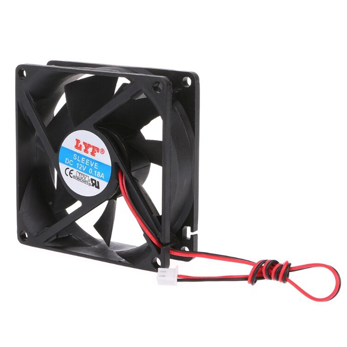 Cooling Fan Dc 12v 3 inch brass less cooling Fan for Computer CPU Egg Incubator Electric Device Cooler